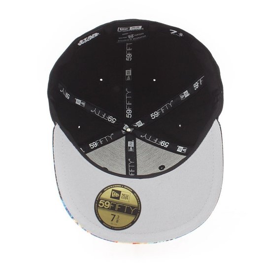 Boné New Era 5950 Viza Print Star Wars  Preto/Amarelo