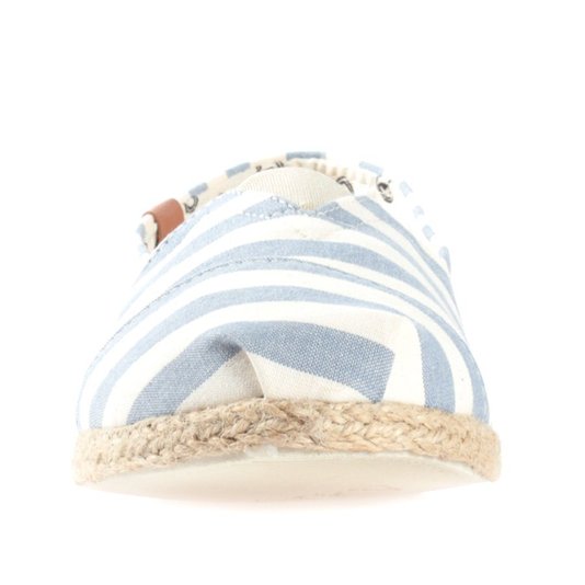 Alpargata Perky Navy Juta Creme/Azul