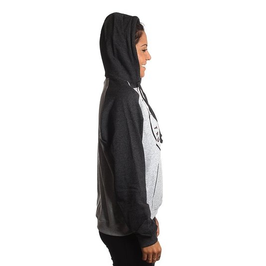 Moletom Volcom Round Stone Cinza Mescla