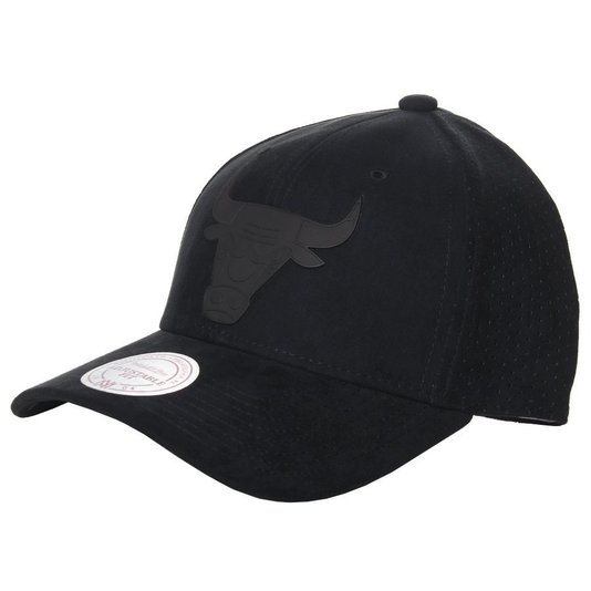 Boné Mitchell & Ness Chicago Sprint Preto/Preto