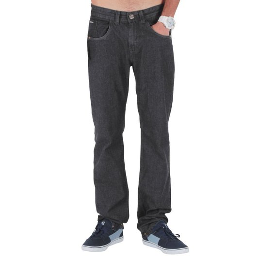 Calça Drop Dead Black Burn Preto