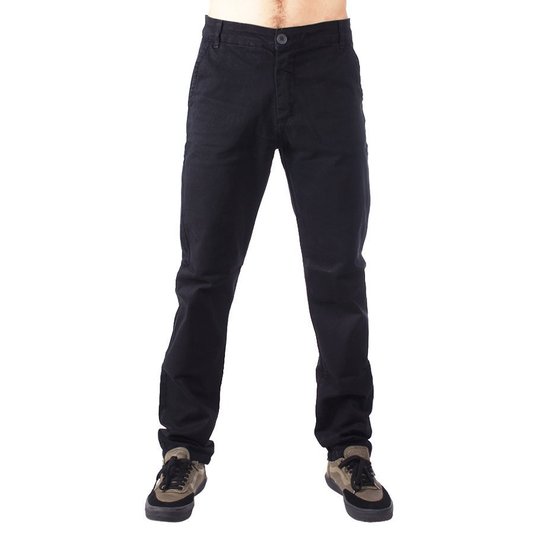 Calça Rock City Thrash Denim Preto