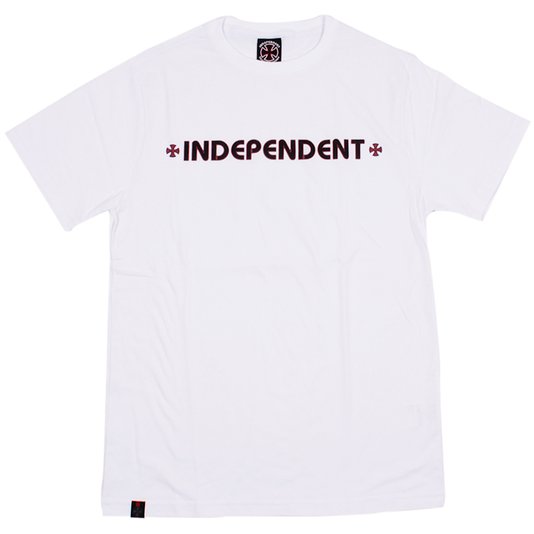 Camiseta Independent Infantil Bar Logo Branco