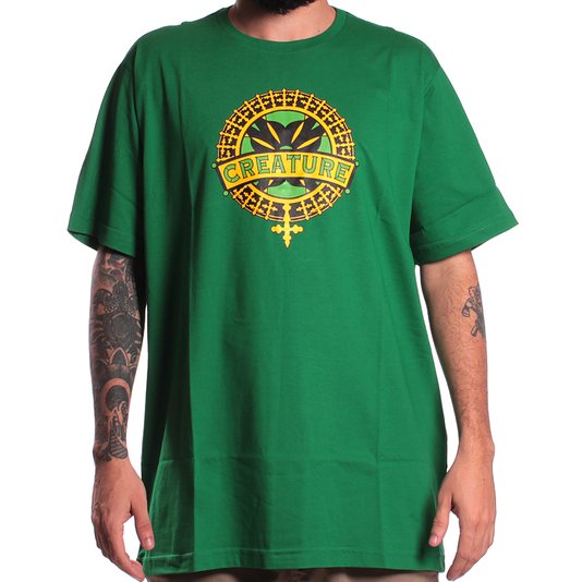 Camiseta Creature Stainedglass Verde