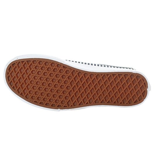 Tênis Vans Ball Stripes Bege/Azul Marinho/Listrado