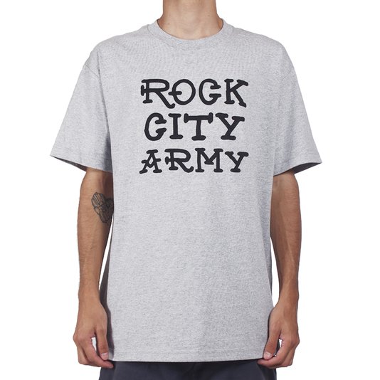 Camiseta Rock City Big Army Mescla