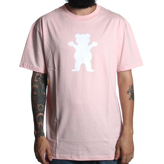 Camiseta Grizzly OG Bear Rosa