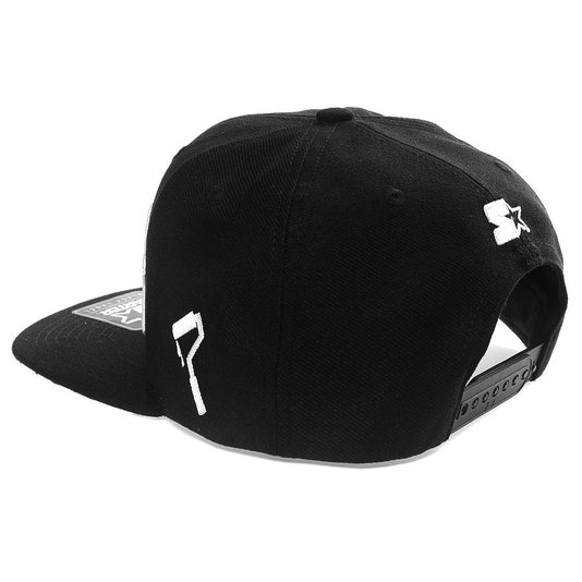 Boné Starter Pixo Aba Reta Preto/Branco