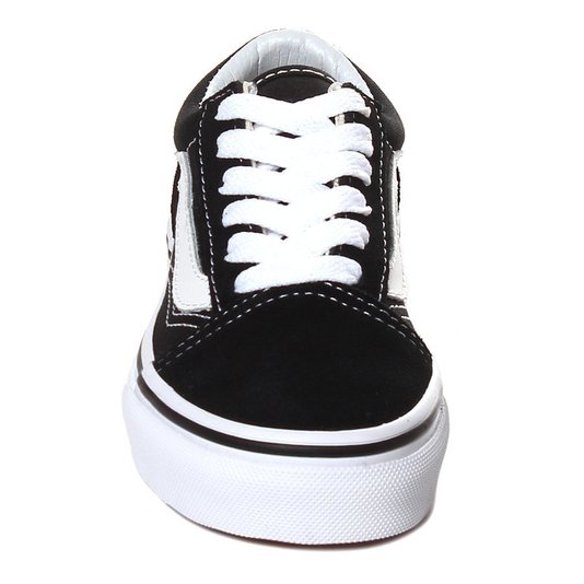 Tênis Vans Old Skool Juvenil Preto/Branco