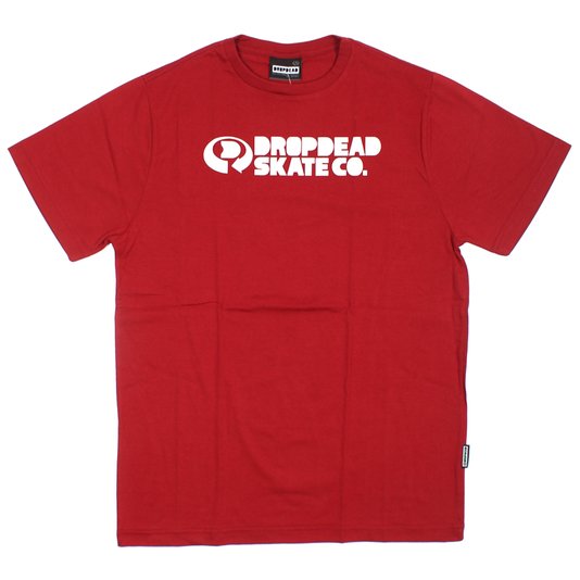 Camiseta Dropdead Skate Co Infantil Vermelho