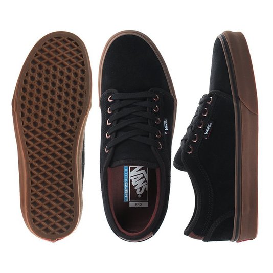Tênis Vans Chukka Low Preto/Charuto