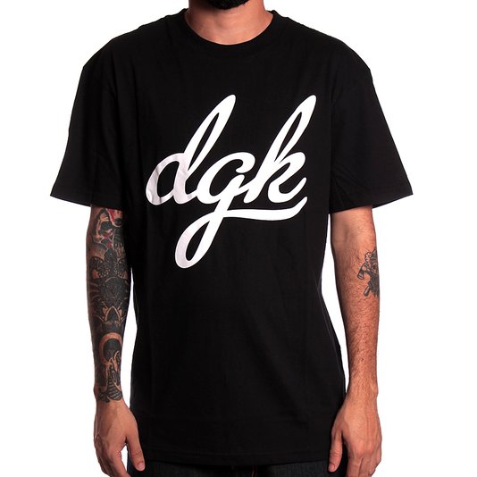 Camiseta DGK Script Preto