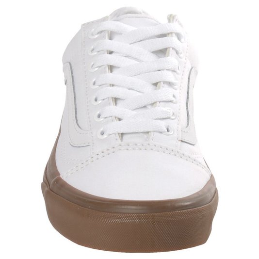 Tênis Vans Old Skool Branco/Marrom