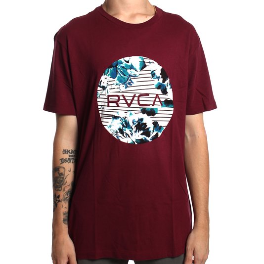 Camiseta RVCA Southeastern Motors Bordo