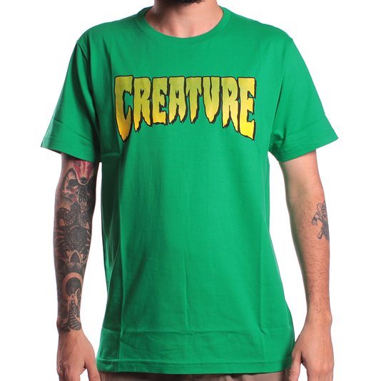 Camiseta Creature Logo Verde