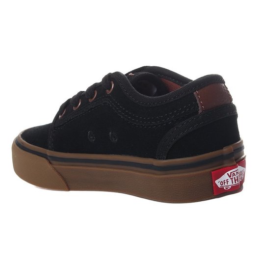Tênis Vans Chukka Low Juvenil Preto/Marrom