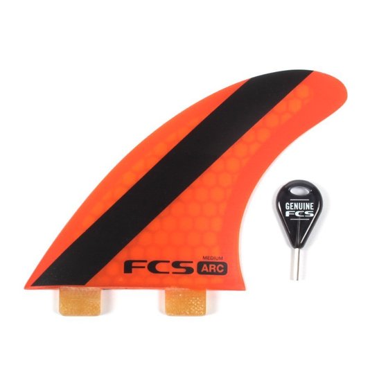 Quilha Fcs Arc Performance Core Laranja/Preto