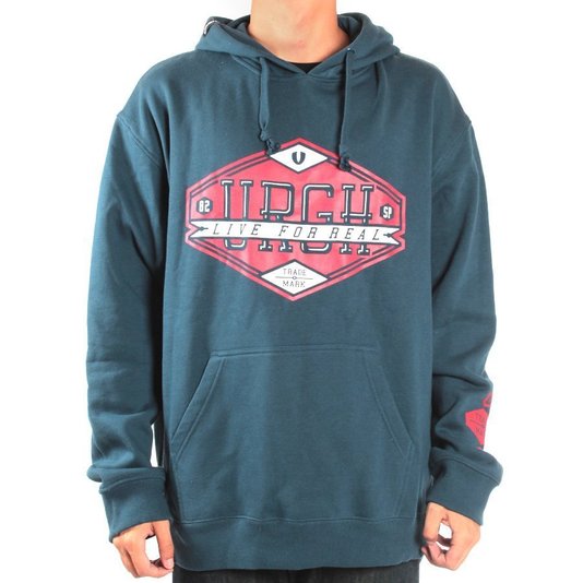Moletom Urgh Canguru Fechado Oversized  Azul Marinho