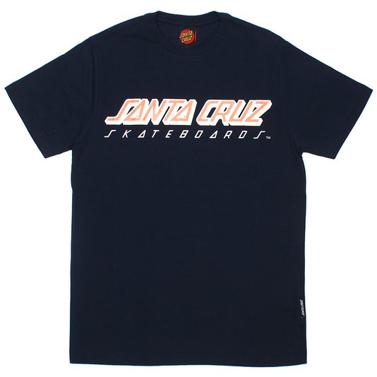 Camiseta Santa Cruz Infantil Classic Strip Azul Marinho