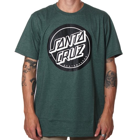 Camiseta Santa Cruz Reverse Dot Verde