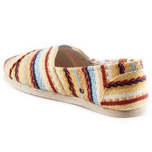 Alpargata Perky Canvas Mat Amarelo