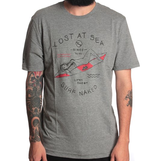 Camiseta Lost Surf Naked Mescla