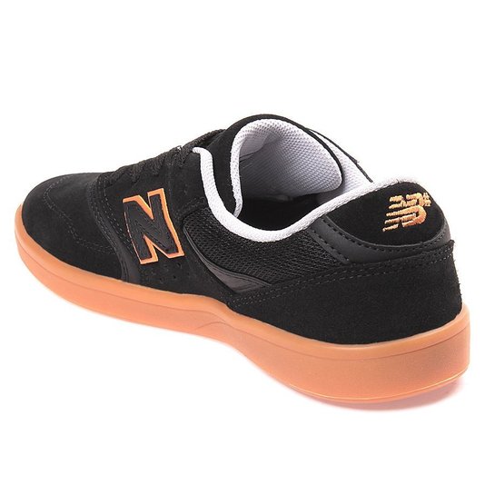 Tênis New Balance Numeric 598 Lifestyle Preto/Laranja/Marrom