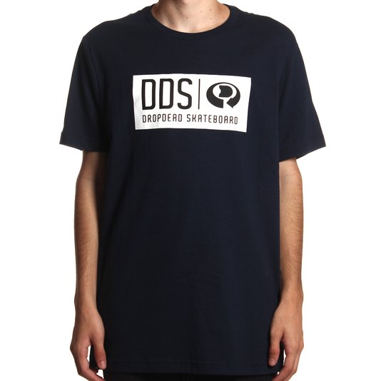 Camiseta DropDead DDS Logo 1 Azul Marinho