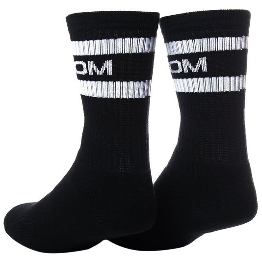 Meia Volcom Old Black Preto/Branco