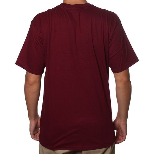 Camiseta Vans Classic Bordô