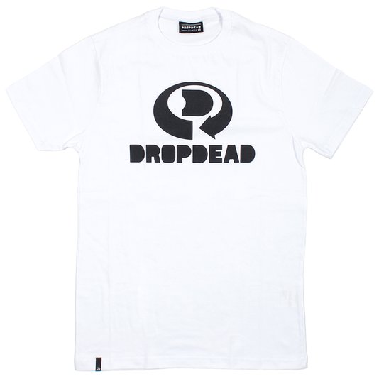 Camiseta Dropdead Logo 1 Infantil Branco