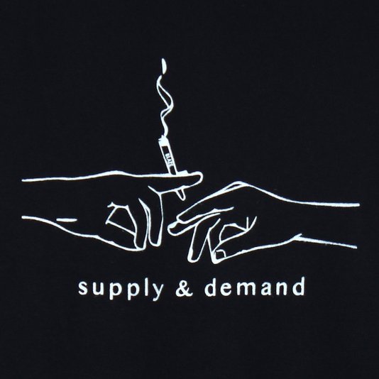 Camiseta Blaze Supply Demand Preto