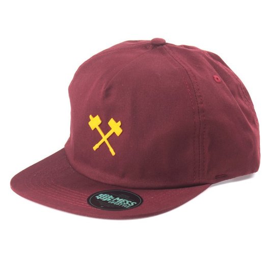 Boné Mess Lifestyle Trilogo Bordo