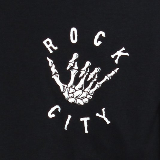 Camiseta Rock City x Nanda Bond Manga Longa Stamped Arms
