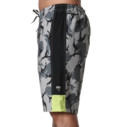 Bermuda Dgk Disrupt Cinza Camo