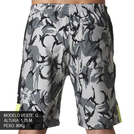 Bermuda Dgk Disrupt Cinza Camo