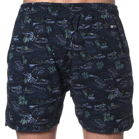 Bermuda Element Shorts River Rats Azul Marinho