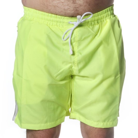 Bermuda High Company Adjustable Running Shorts Verde Limão