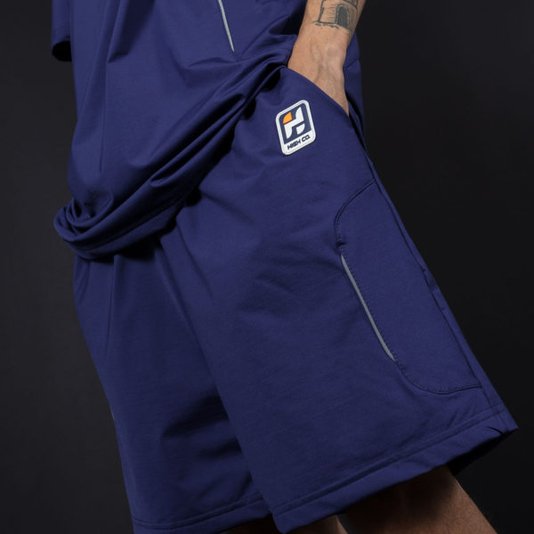Bermuda High Company Dry Fit Shorts Speed Azul Marinho