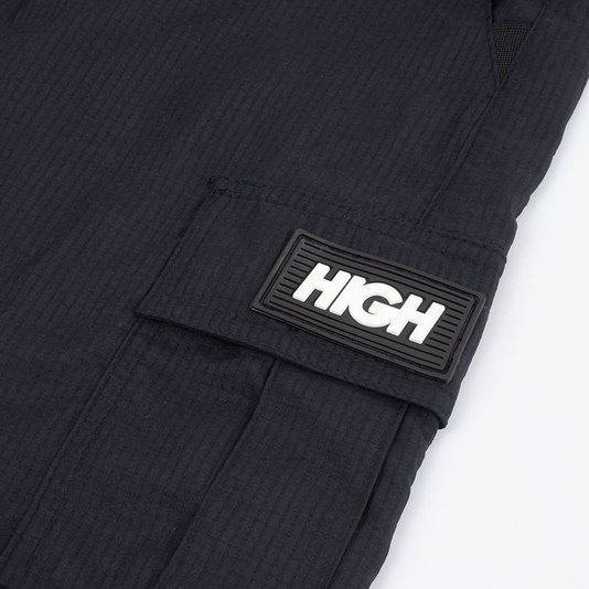 Bermuda High Company Ripstop Cargo Shorts Preto