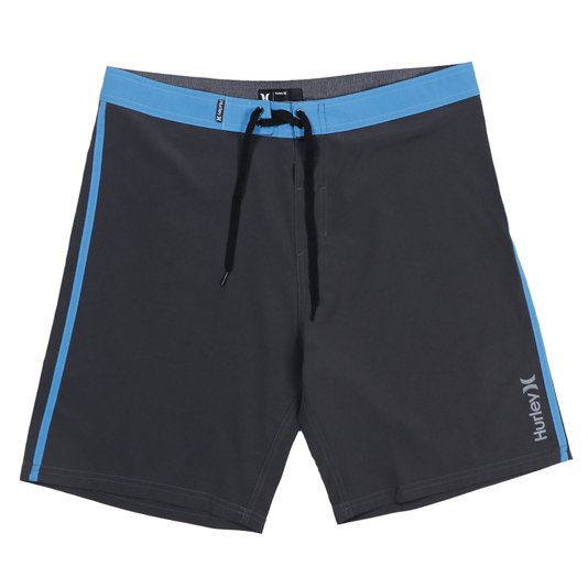 Bermuda Hurley Block Boardshorts Cinza