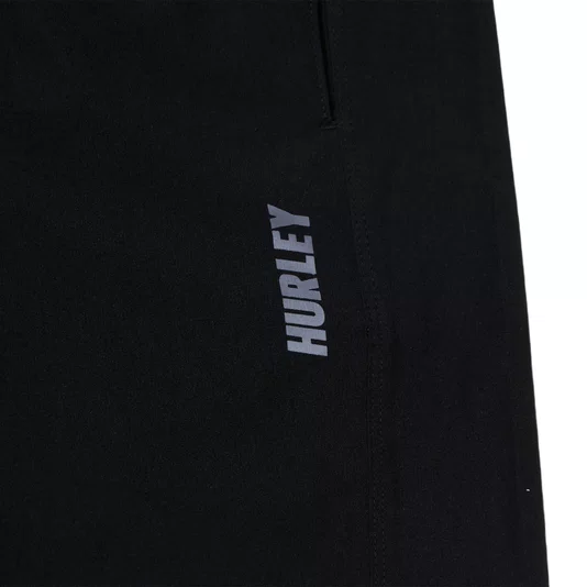 Bermuda Hurley Elastico Block Preto