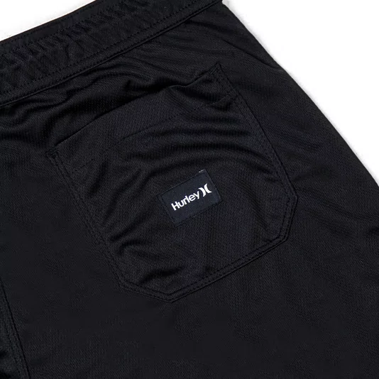 Bermuda Hurley Elastico Guetto Preto