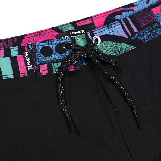 Bermuda Hurley Surf Noise Preto