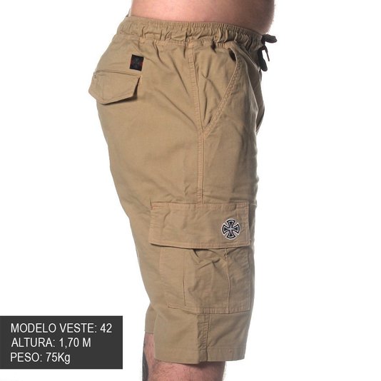 Bermuda Independent Sarja Workcargo Khaki