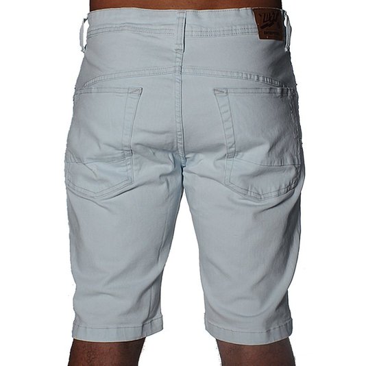 Bermuda Lost Jeans Slim Delave Jeans Claro