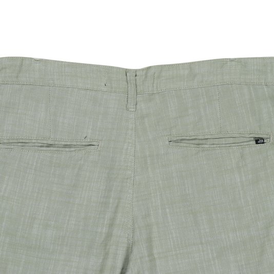 Bermuda Lost Walk Chino Espinha De Peixe Verde Claro