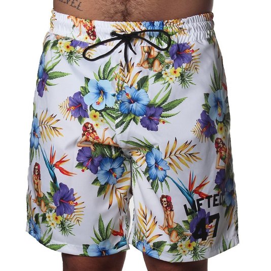 Bermuda LRG Short Strange Branco