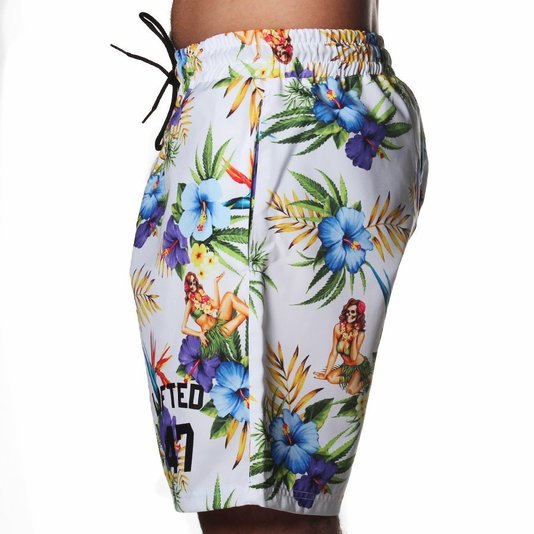 Bermuda LRG Short Strange Branco