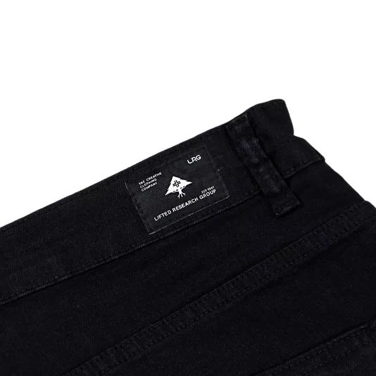 Bermuda Lrg Walk Blackout Denin Preto